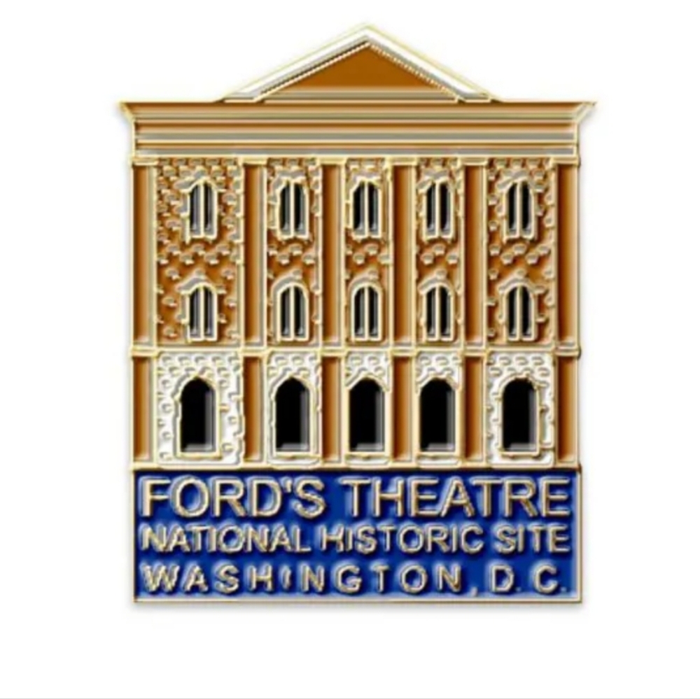 Ford's Theatre Enamel Pin Travel‎ Tie Patel souvenir